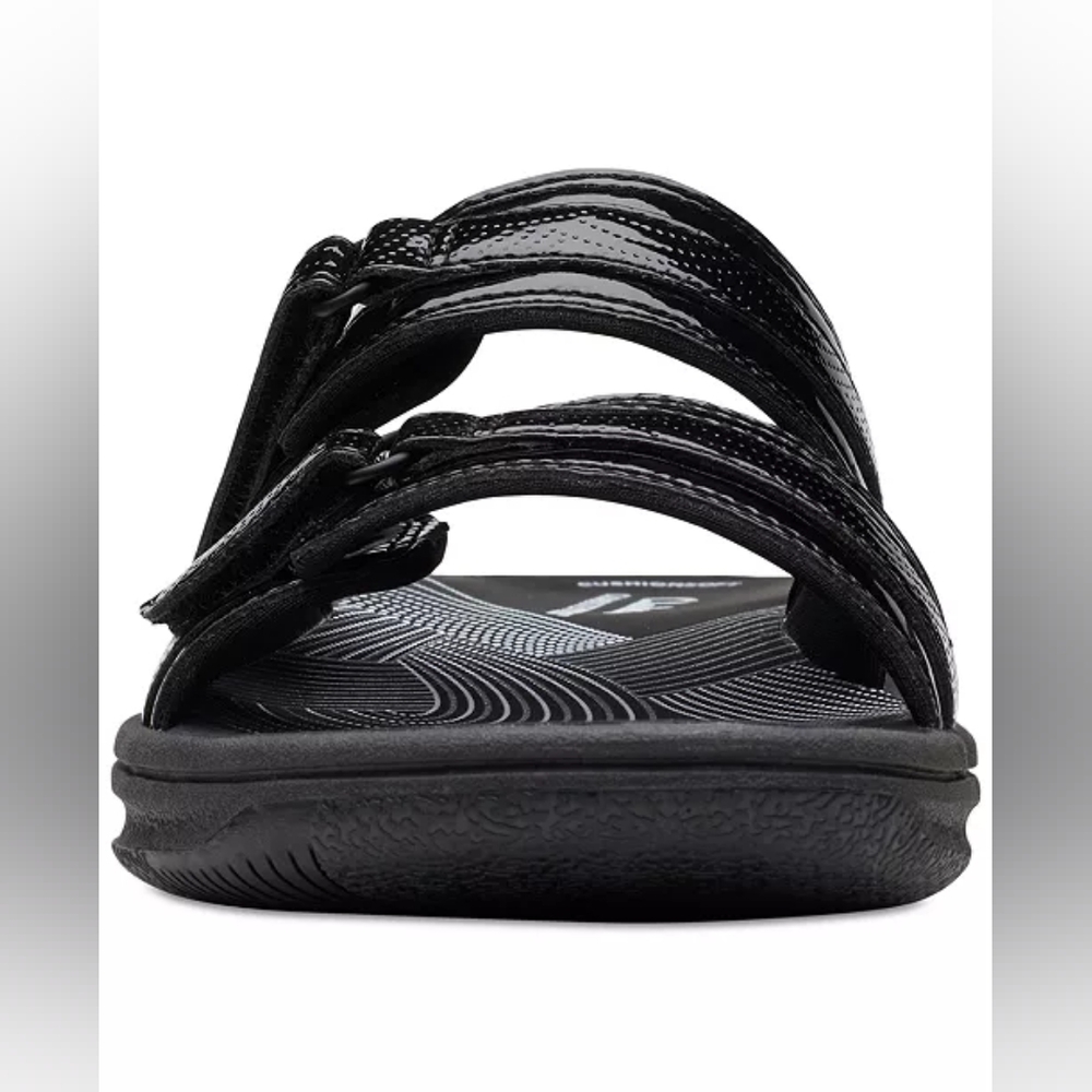 NEW Clarks Women's Cloudsteppers Breeze Piper Comfort Sandal Slides Size 6 - Picture 4 of 11